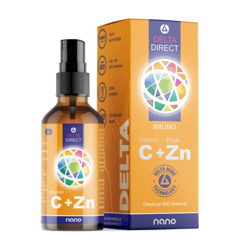 DELTA DIRECT Vitamín C + Zn